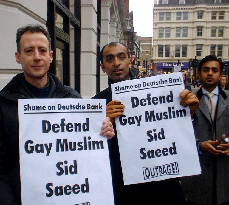 Defending gay rights
