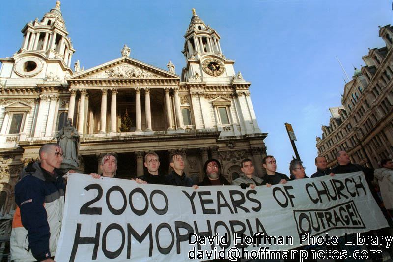 Protesters with Placards