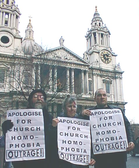 Apologise for Church Homophobia