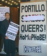 Portillo Screws Queers! Homophobe!